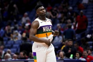  锡安脚踝扭伤预计缺席两周常规赛  